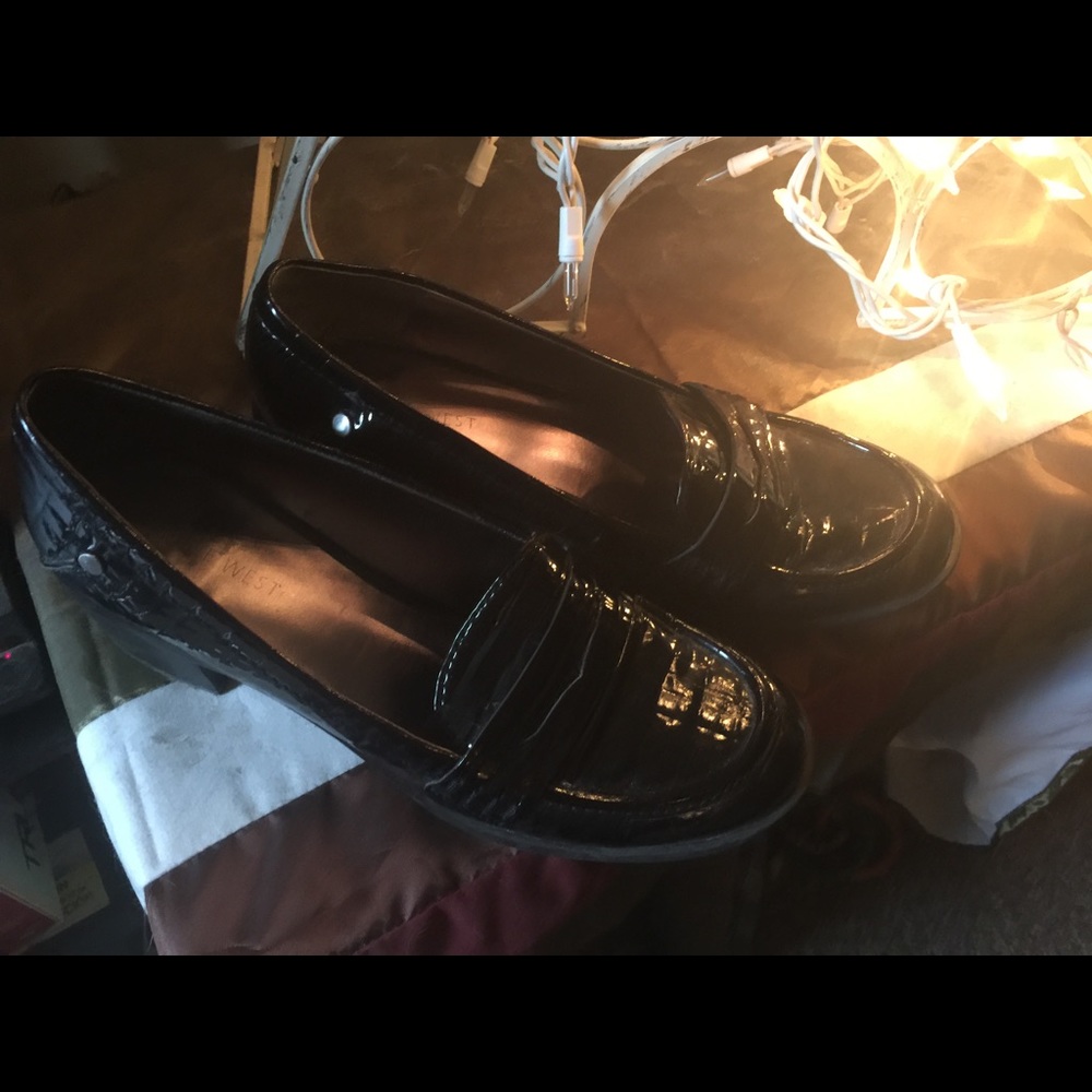 Nine West leather loafer